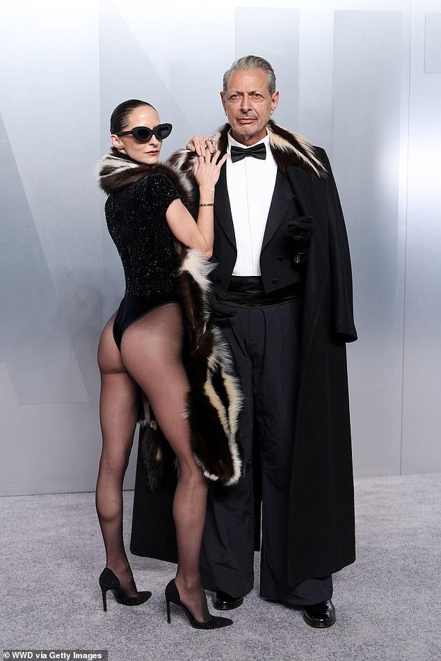 Джефф Голдблюм та його дружина Емілі Лівінгстон здійснили незабутнє прибуття