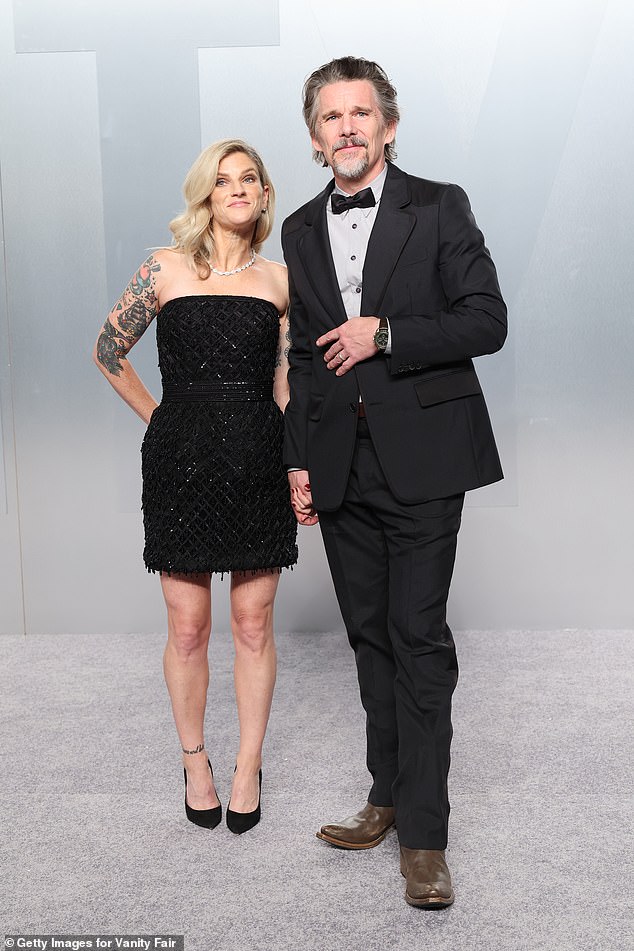 Ітан Гоук та його дружина Раян Гоук насолоджувалися увагою