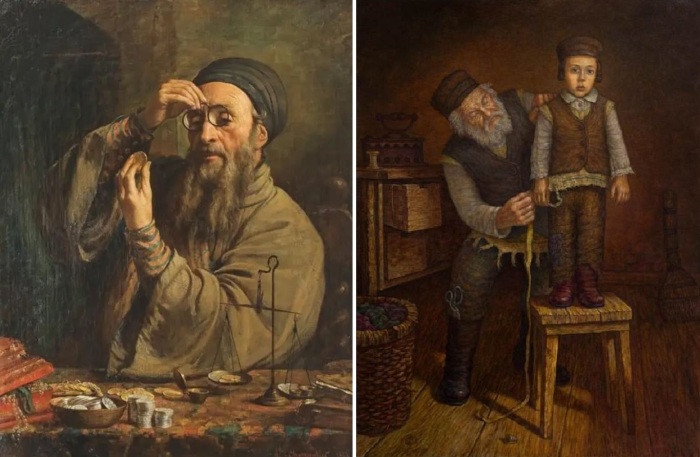 Целый ряд профессий традиционно считались еврейскими.